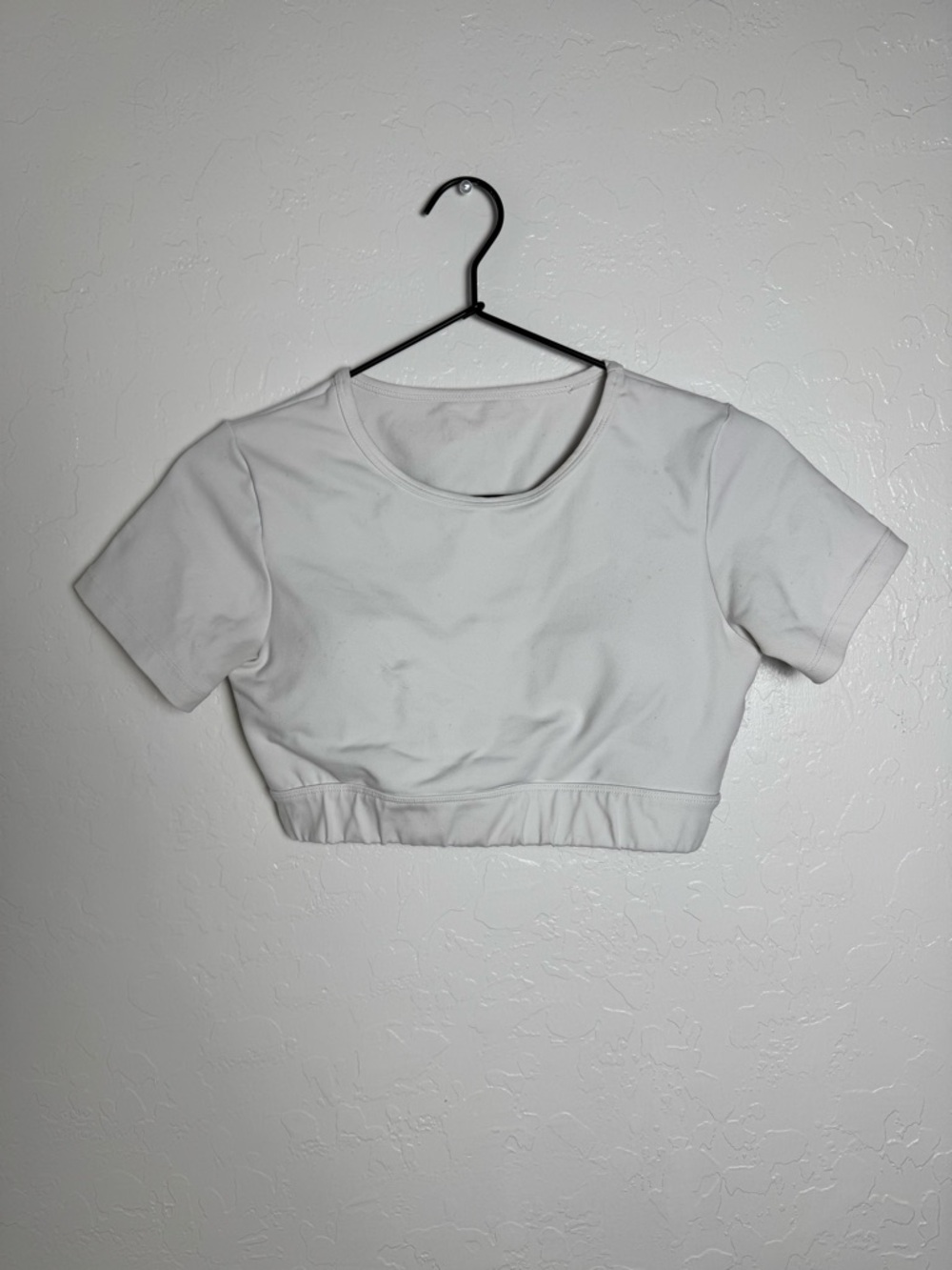 NVGTN White Open Back Tee